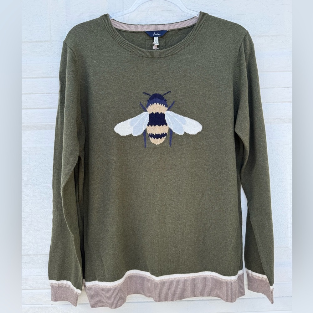 Joules Green Knitwear with Subtle Design
